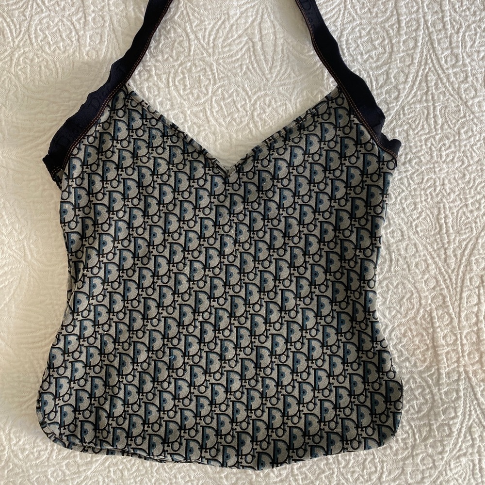 Dior Oblique Monogram Halter top Vintage 🧸🇫🇷